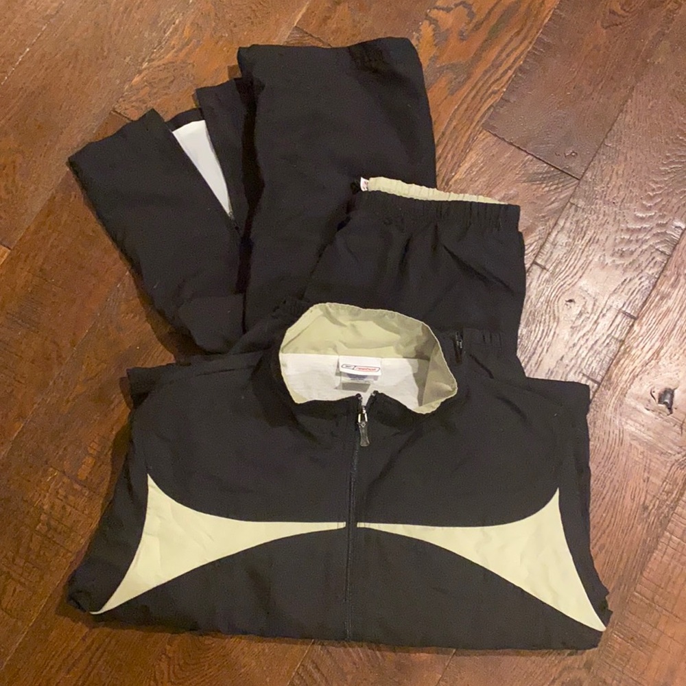 Reebok track suit/ warm up suit